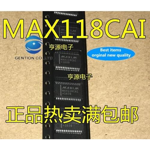 5PCS AD converter MAX118 MAX118CAI MAX118EAI SSOP-28 in stock 100% new and original