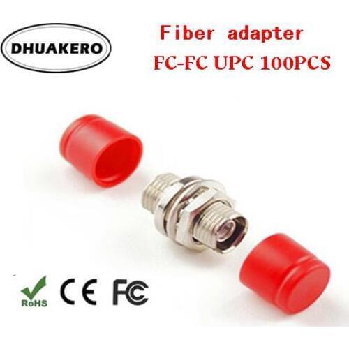 Free shipping AB29B FC-FC UPC 100pcs SM MM mode Fiber optic coupler flange connector adapter