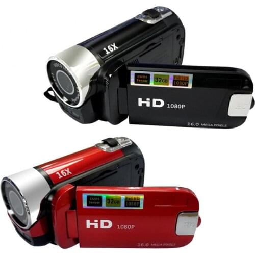 D100 HD Digital Video Camera Camcorder 16x Digital Zoom Handheld Digital Cameras With LCD Screen 2.7 Inches TFT LCD Camcorder