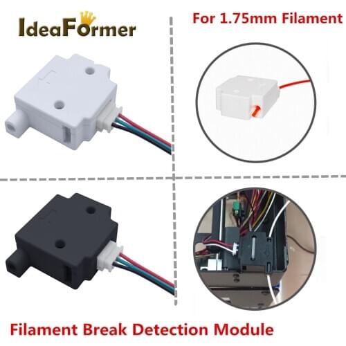 3D Printer Parts Filament Break Detection Module With 1M Cable Run-out Sensor Material Inspection Switch 3D Sensor Detector