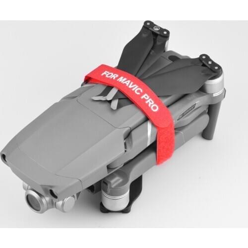 2pcs Propeller Fixer Magic Tape Straps Holder Hook Loop Cord Ties for for DJI Mavic MINI Mavic AIR 2 Pro Zoom Drone Accessories