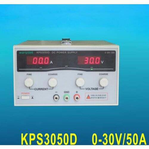 KPS3050D Adjustable High Power Switching DC Power Supply 0-30V 0-50A Input AC220