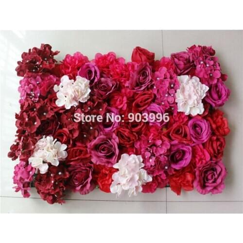 SPR High quality 10pcs/lot wedding flower wall stage backdrop decorative wholesale artificial flower table centerpiece