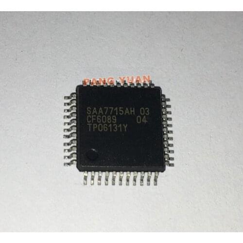 ONLY NEW UNUSED AND ORIGINAL PARTS 2pcs-10pcs/lot SAA7715AH QFP44 FREE SHIPPING