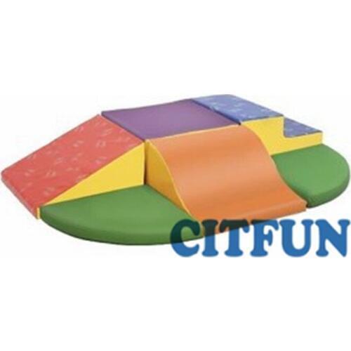 High quality Combination-able Kids gym equipment soft play sets; Eco-friendly toddler foam climbing indoor playground CIT-RT006H