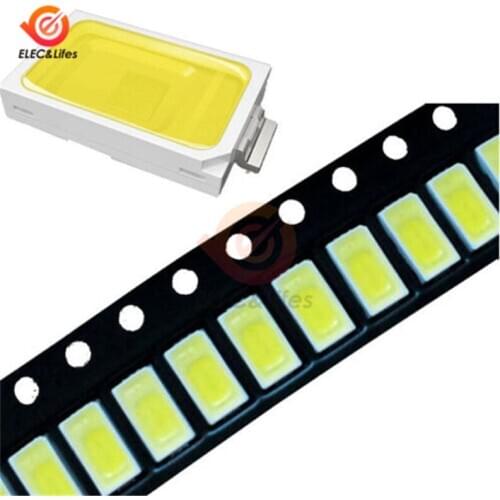 100Pcs SMD 5730 LED 6000k 6500K Super Bright White Light SMD 5730 5630 LED 5730 Diodes 3~3.2V