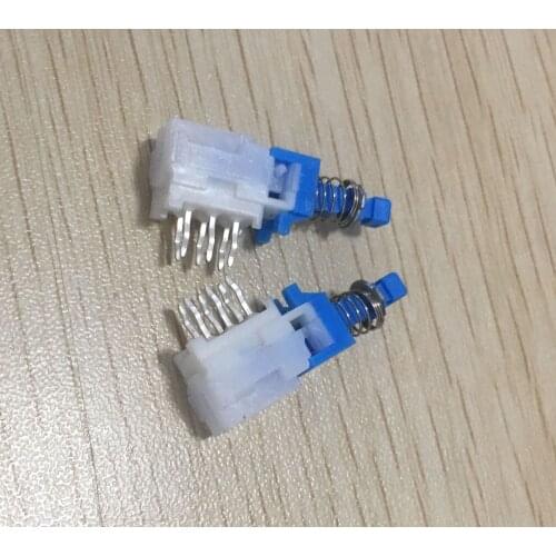 2pcs Original for ALPS non-lock switch SPUJ without lock 6-pin button switch dual 2*3 6-pin key button