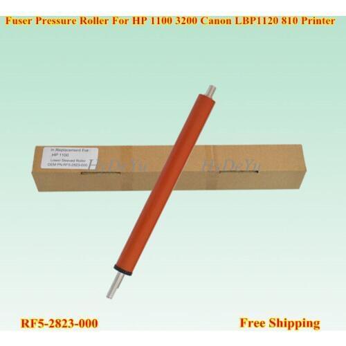 4PCS RF5-2823-000 RF5-2823 Compatible Lower Fuser Sleeved Roller for HP 1100 3200 LBP1120 Printer Pressure Roller