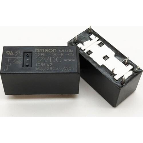 5PCS/LOT NEW Relay G2RL-1A-E-CN-5VCD G2RL-1A-E-CN-12VCD G2RL-1A-E-CN 24VCD G2RL 1A E CN 12V G2RL1AECN 5V DC5V 8A 8PIN