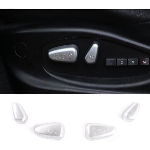 For 2006-10 BMW X3 car interior seat adjustment cover ABS chrome-plated auto parts