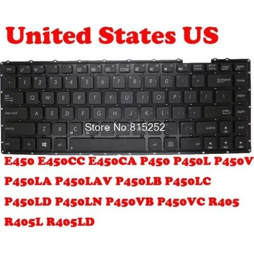Laptop Keyboard For ASUS E450 E450CC E450CA P450L P450V P450LA P450LAV P450LB P450LC P450LD P450LN P450VB P450VC R405L R405LD UK