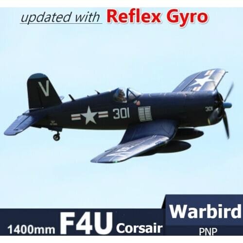 FMS RC Airplane 1400MM 1.4M F4U Corsir Blue 6CH with Retracts Flaps LED PNP Big Gaint Scale Warbird Model Plane Aircraft Avion