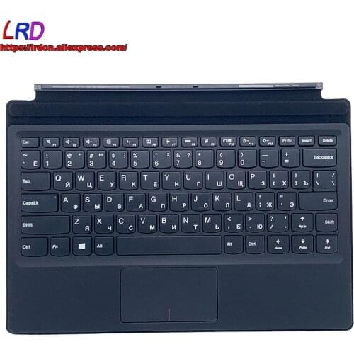 New Original RU Russian Portable Mini Base Folio Keyboard Case for Lenovo Ideapad Miix 510 -12IKB -12ISK Tablet 5N20N21166