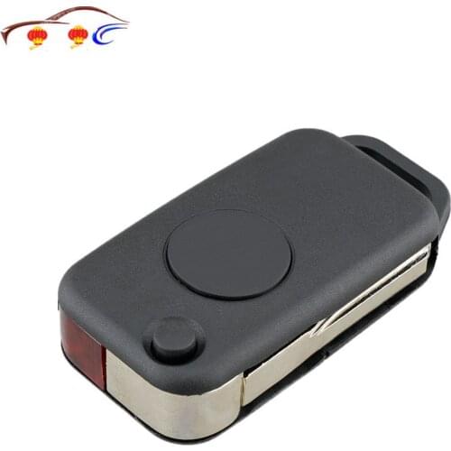 2020 NEW Replacement Flip 1 Button Car Remote Key Shell Case Fob For Benz-Mercedes 1984-2004 High Quality Car Key Shell