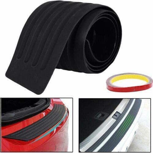 90CM Car Rear Bumper Anti-Collision Protection Strip Rubber Anti-Scratch Trunk Threshold Anti-Collision Protection Trim