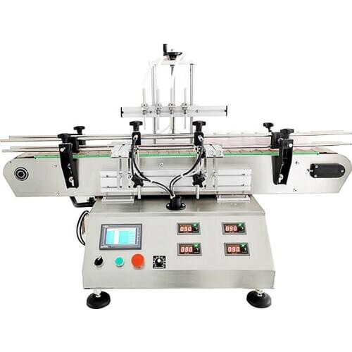 Easy operation 5ml to 500ml tabletop automatic liquid filling machine