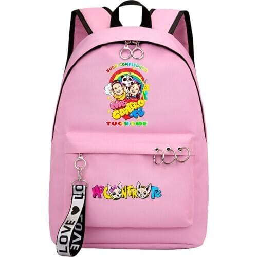 Hot Me Contro Te Backpack Students School Bag Boys Girls Bookbag Men Women Travel Daily Bags Kids Backpack College Backpack