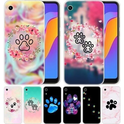 Silicone Case Dogs Are Girls Best friends Dog Paw for Huawei Honor 9X 8A 7A 20 Pro 7X 8X 7S 8S 8 9 10 Lite View 20 20i 10i Play