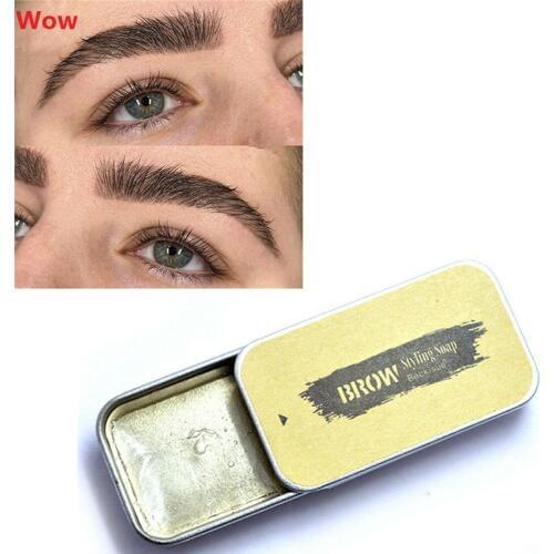 Crazy 3D Feather Brows Makeup Gel Soap Brows Kit Long Lasting Eyebrow Setting Gel Waterproof Eyebrow Tint Pomade Cosmetics