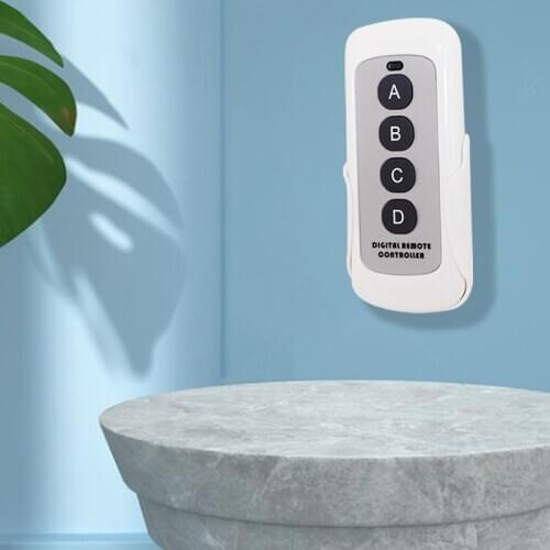 Remote Control Duplicator Copy Clone Garage Door Gate Remote Control Fixed Code 433mhz Transmitter Can be fixed on the wall