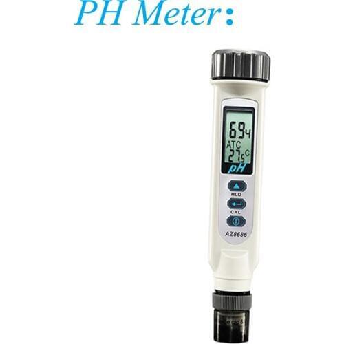 High-precision PH Meter Temperature Industrial And Agricultural LCD Dispaly PH Value Tester Meter Pen