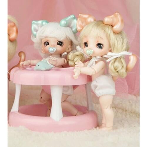 1/8 BJD SD doll 8 min baby doll gift to send eyelashes eyelashes