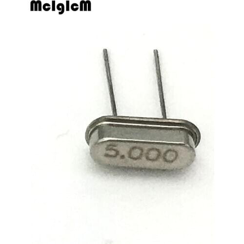1000pcs hc-49s 5MHz 5.000mhz 20ppm 20pF quartz resonator