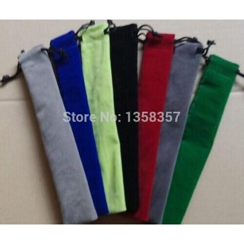 500pcs/lot CBRL velvet jewelry pouch velvet pouch pen pouch velvet recording pen pouch ballpoint pen bag customize wholesale