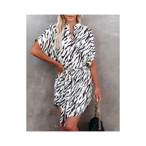 BISONJS Fashionable Shirt Dresses