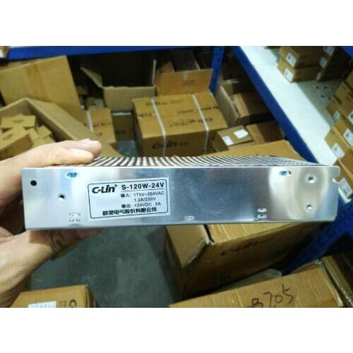 Brand new original authentic C-Lin S-120W-DC24V switching power supply