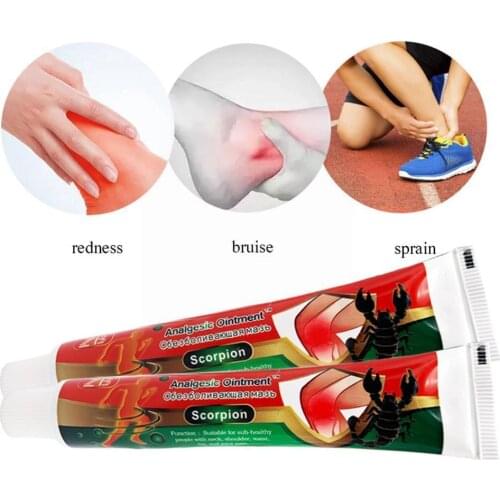 Scorpion Venom Analgesic Ointment Relief Muscle Shoulder Pain Rheumatism Stasis Arthritis Cream Medicine Acid Neuralgia Hea Y4G1