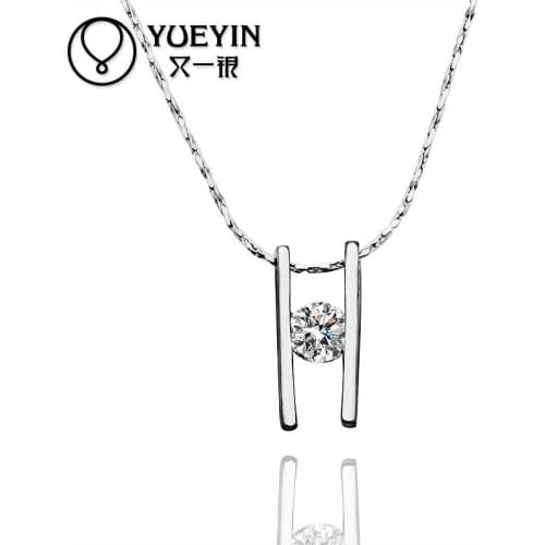 Wholesale Gold color necklace For Women wedding Bridal Jewelry yellow rose gold crystal Romantic