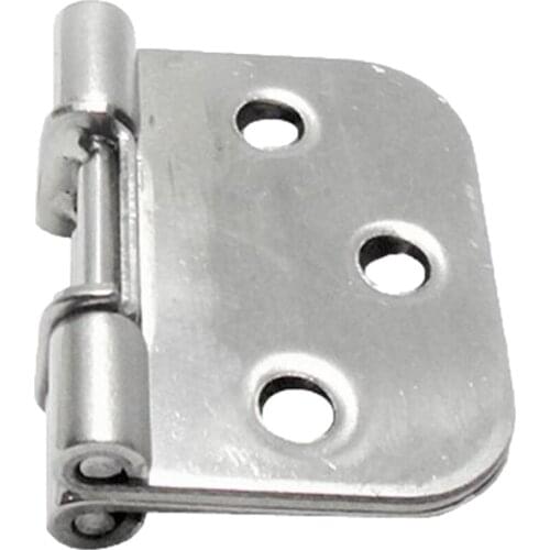 Boat Stainless Steel Strap Hinges / Marine Door Hinge - 6 Hole