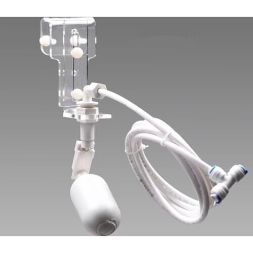 1"/4" Bubble Magus Aquarium RO Reverse Osmosis Water Auto Refill Shut Float Valve Sump 50-75 Gallon Water