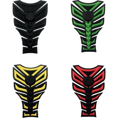 Motorcycle 3D Rubber Stickers Gas Fuel Oil Tank Pad Protector Cover Fuel Racing Accessories For Honda Yamaha Kawasaki Suzuki KTM