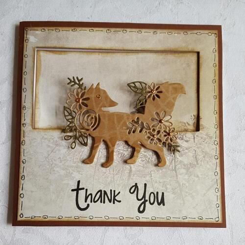 Cute Dog Sihouette Metal Cutting Dies Stencils for DIY Scrapbooking Photo Album Decorative Embossing Paper Card Crafts Die Cut