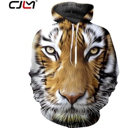 CJLM 2020 New 3D Print Animal tiger Hoodie Men/Women Sweatshirt Undertale Hoodie Boy/Girl Fashion Hip Hop Harajuku Pullover
