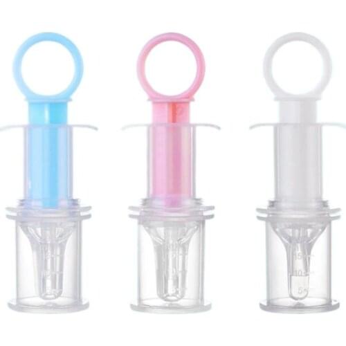 Baby Kids Smart Medicine Dispenser Needle Feeder Squeeze Medicine Dropper Dispenser Pacifier Feeding Utensils baby gadgets PP