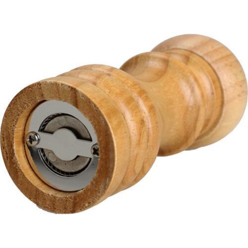 1Pcs Classical Wooden Oak Pepper Spice Salt Corn Mill Grinder Muller 6Inch Kitchen Accessories Wooden Pepper Grinder