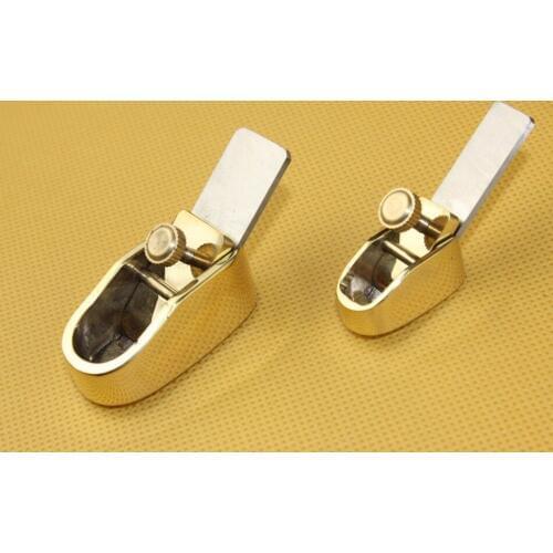 2pcs various convex bottom brass planes, Violin/Cello making tools