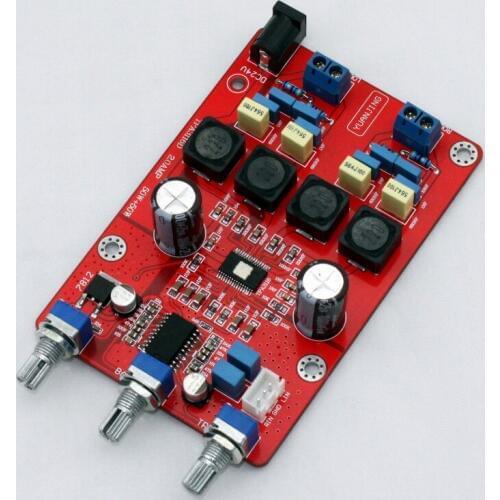 2020 New Class D 2 * 50W 6-8 Euro 2A Digital Power Amplifier Board 2.0 Channel TPA3116D with 1036 Tone Power Amplifier Board
