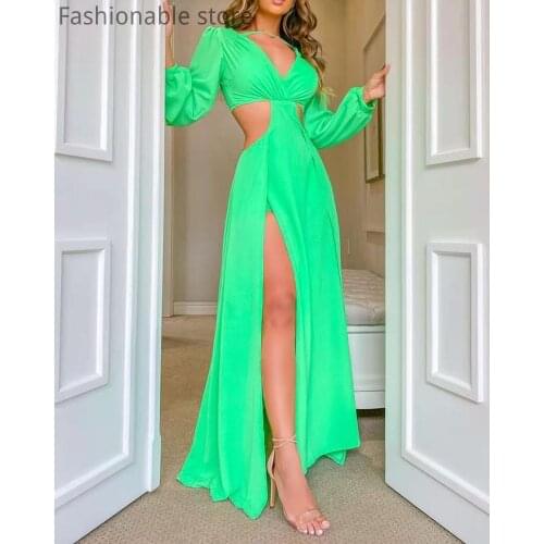 Aibo Carla Long Sleeve Summer Dresses