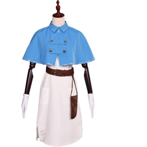 Anime illusion play identity v Halloween costume for Japanese woman doctor emily dyer cosplay costume halloween carnival party