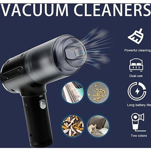 120W 12V 20000pa Car Vacuum Cleaner Wireless Mini Car Cleaning Handheld Vacum Cleaner With LED Light for Car Interior Cleaner