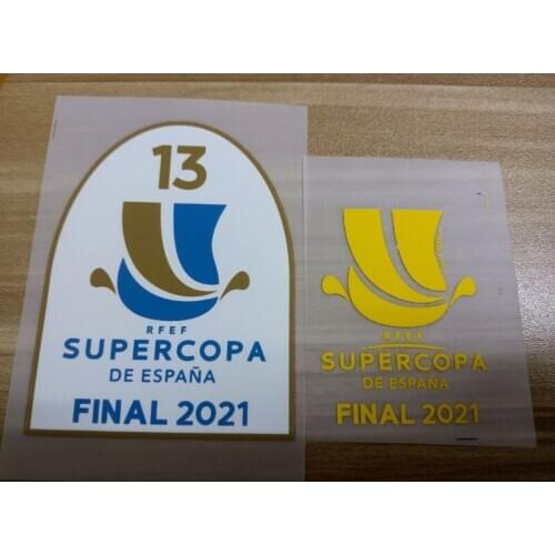 Spain Supercopa Final 2021 Patch And Supercopa Final Match Details Soccer Patch