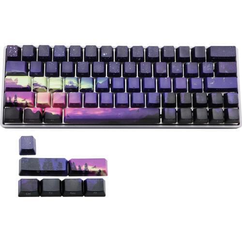 Mechanische Toetsenbord keycap Voor GH60/ALT61/Annie /poker keycap GK61GK64 dz60 Dye Sublimation font on the side pbt OEM Keycap