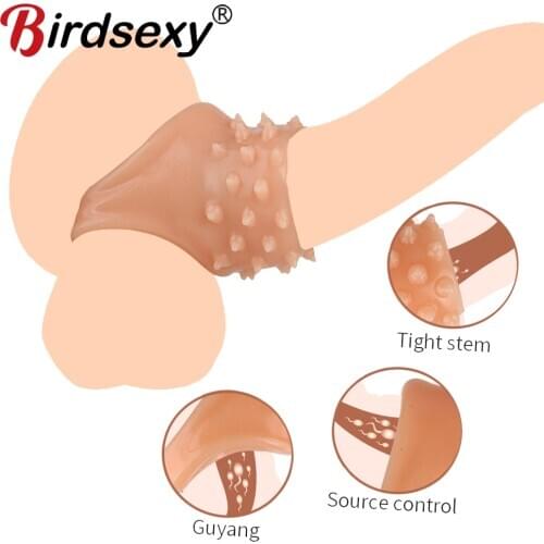Silicone Penis Ring Reusable Silicone Cock Ring Penis Enlargement Delayed Ejaculation Sex Toys For Men Dick Ring Adult Sex Shops
