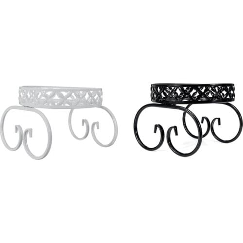 Metal Stand Plant Rack Flower Shelf Garden Decor Flower Rack Wrought Iron Balcony Outdoor Indoor Pot Plant Stand