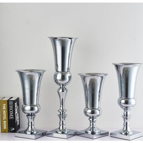 Metal Iron Candle Base Holder Pillar Candlestick Stand For Electronic Candles holder Christmas Party Home Wedding Decoaration