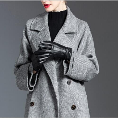 New womens woolen coat mid-length jackets slim double-faced cashmere jacket woolen coats female Over the knee overcoats outwear